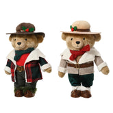 Decoris Polyester Standing Bear 31cm - 2 Assorted